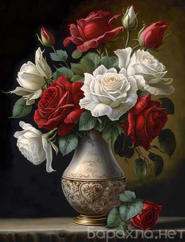 Продам: Алмазная мозаика «Розы в вазе»