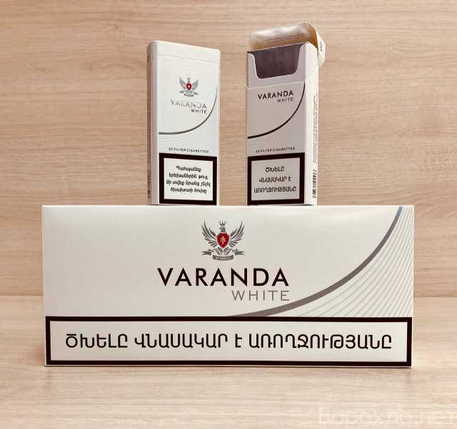 Продам: Пустые пачки из под сигарет Varanda