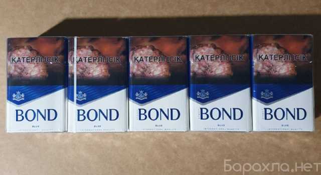 Продам: Пустые пачки из под сигарет Bond Blue