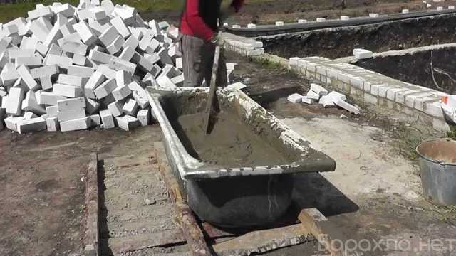 Предложение: Аренда ванны для замешивания бетона