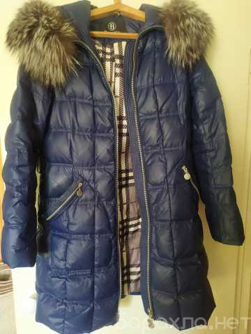 Продам: женское пуховое пальто с капюшоном