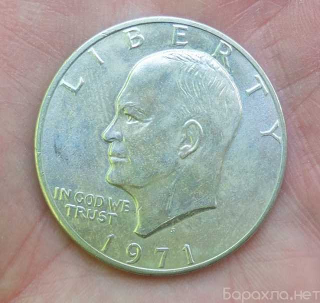 Продам: монета серебряный доллар 1971 года