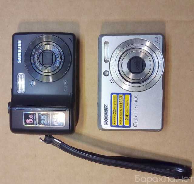Продам: Фотоаппарат "Samsung S-630","Sony S-730"