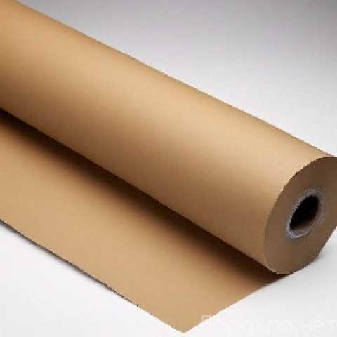 Продам: Крафт бумага упаковочная в рулоне