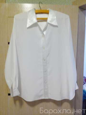 Продам: Блуза белая атлас