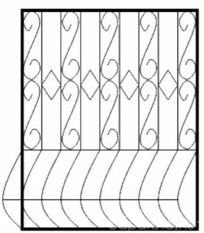 Продам: металлические решетки на окна сварные