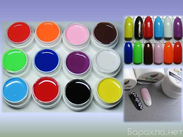 Продам: Цветные гель-краски для маникюра 12 цвет