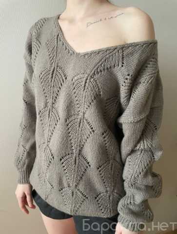 Продам: Шикарный пуловер в стиле оверсайз - ручн