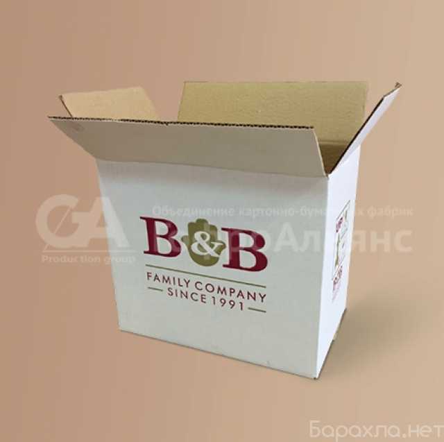 Продам: картонные коробки с логотипом на заказ
