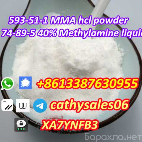 Продам: MMA hcl 593-51-1 powder and Methylamine