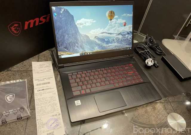 Продам: Игровой ноутбук MSI GF65 RTX 3060