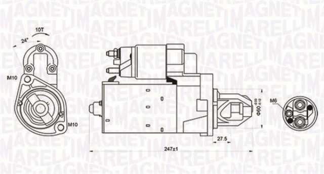 Продам: Стартер Magneti Marelli 063521081970