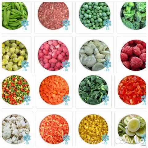 Продам: Замороженные овощи/фрукты/ягоды/картофел