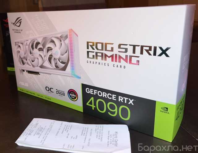 Продам: Asus rog strix GeForce RTX 4090 OC editi