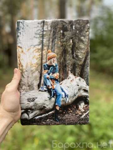 Продам: Портрет по фото на дереве
