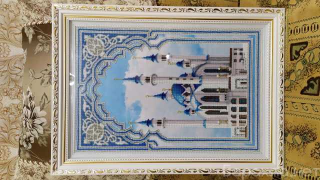 Продам: Картина из бисера "мечеть Кул-Шариф"