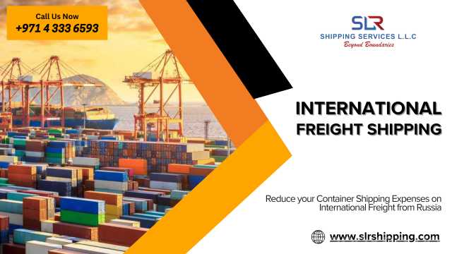 Предложение: International Freight Shipping Container