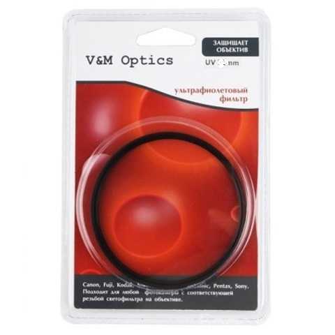 Продам: V&M Optics UV фильтр 62 мм защитный