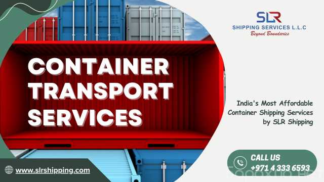 Предложение: Affordable Container Transport Services