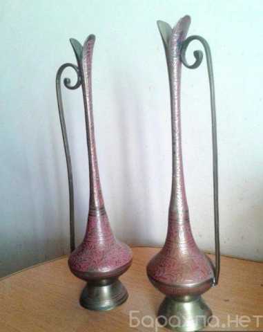 Продам: ваза индийская латунная ручная роспись