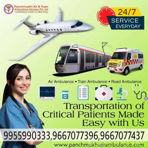 Предложение: Panchmukhi Air Ambulance in Kolkata