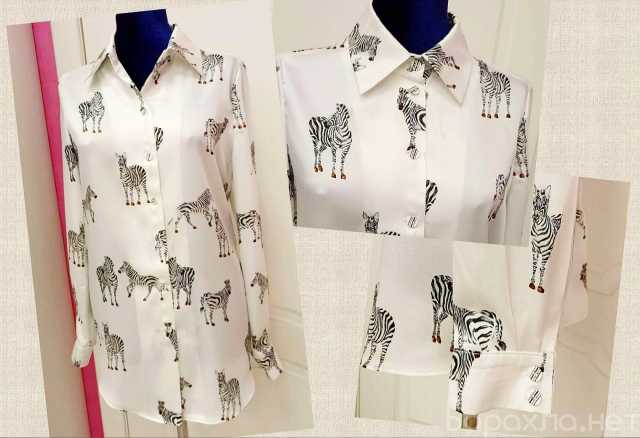Продам: Рубашка с зебрами