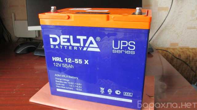 Продам: Аккумулятор тяговый delta 55 А*ч AGM