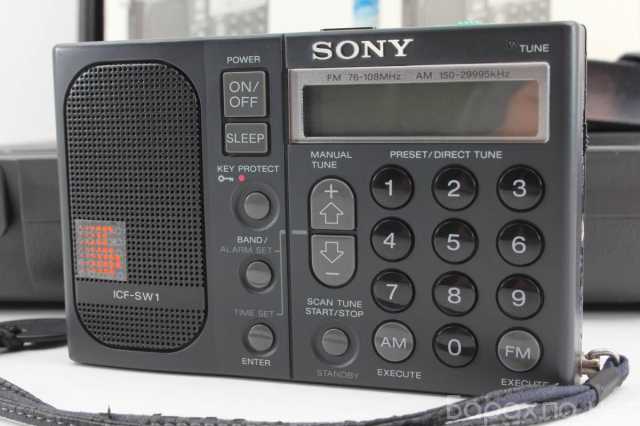Продам: Радиоприемник цифровой, Sony ICF- SW1 Яп