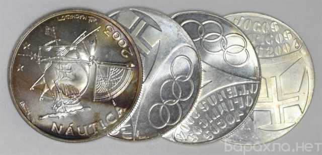 Продам: серебряные монеты 10 евро Португалии