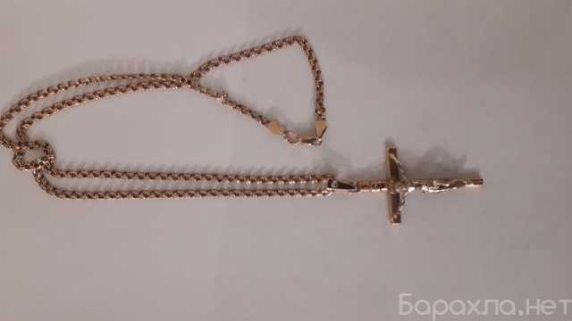 Продам: Золотая цепь в комплекте с крестом