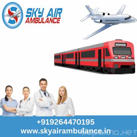 Предложение: Sky Train Ambulance Services in Delhi