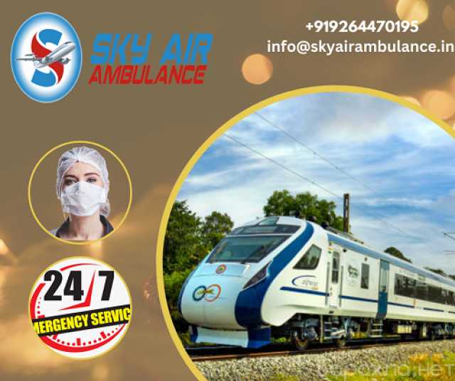 Предложение: Book The Sky Train Ambulance Services In