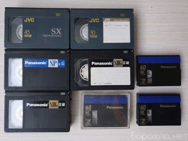 Продам: Видеокассета Panasonic, JVC. VHS-C, Min