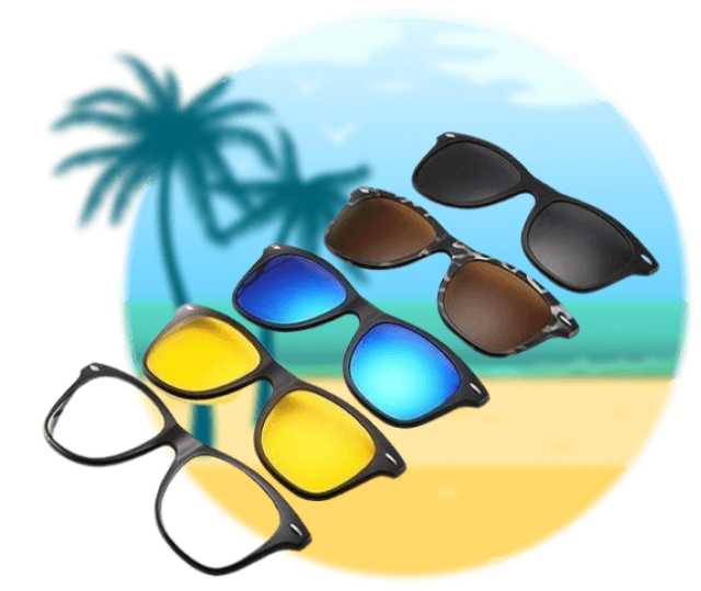 Продам: Солнцезащитные очки 5 в 1 Magic Vision