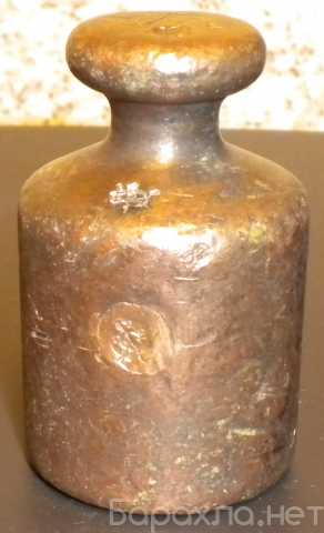 Продам: Старинная бронзовая гирька 500гр. 1923