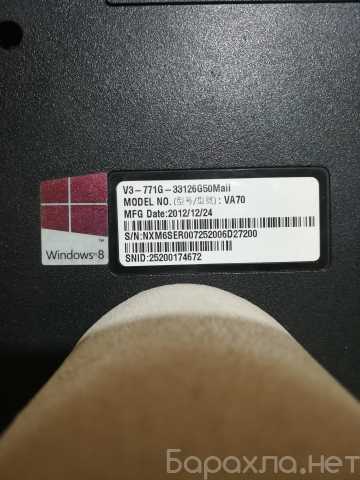 Продам: Ноутбук Aser Aspire V 3 771 G бу