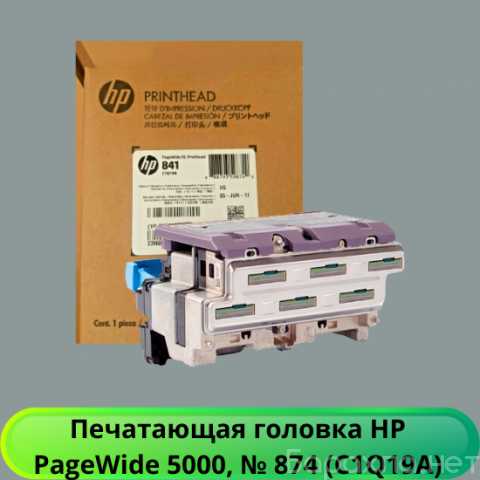 Продам: Печатающая головка HP № 874 C1Q19A