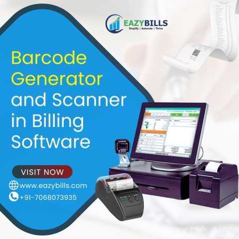 Предложение: Barcode Generator and Scanner in Billing