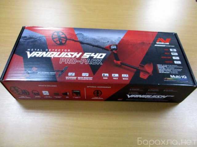 Продам: Металлоискатель Minelab VANQUISH 540 Pro