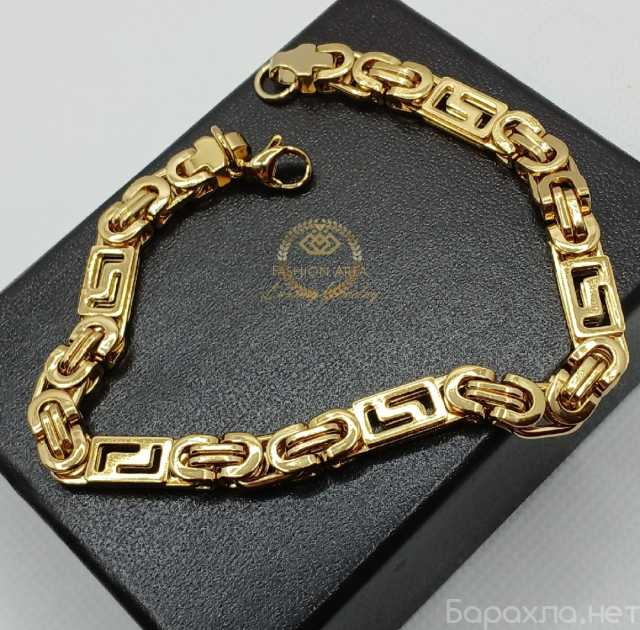 Продам: Мужской браслет Allure Gold Versace Styl