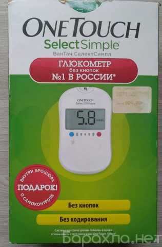 Продам: Глюкометр one touch select simple