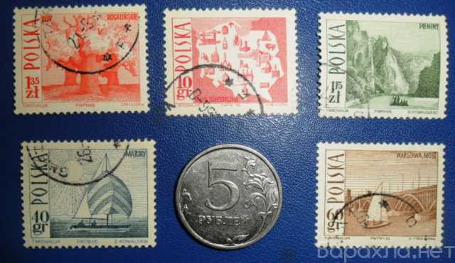 Продам: серия марок Туризм в Польше. 1966 г