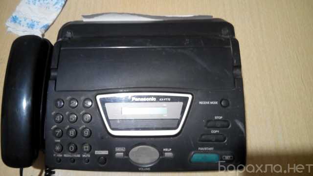 Продам: факс panasonic KX-FT72