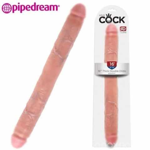 Продам: Двухсторонний фаллоимитатор King Cock 16