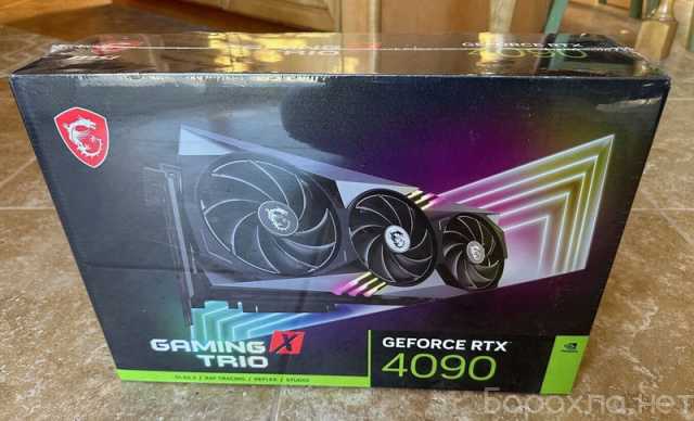 Продам: Видеокарта MSI RTX 4090 GAMING X TRIO 24