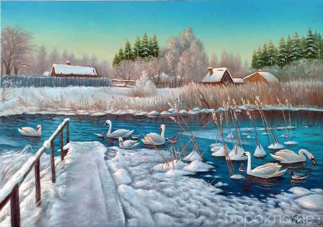 Продам: Картина (зимний пейзаж)