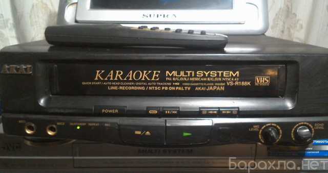 Продам: Видеомагнитофоны jvc, Akai рабочие