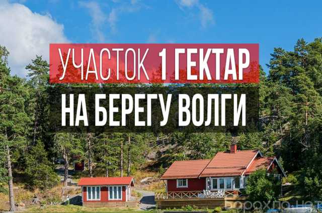 Продам: Бартер на участок 1-н га, у пруда