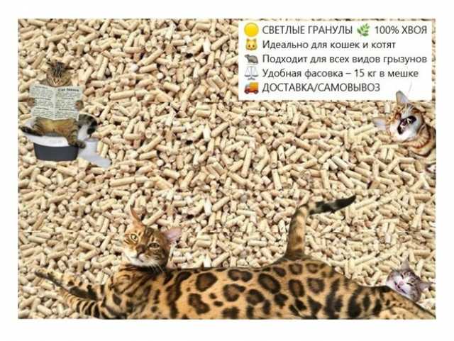 Продам: Наполнитель для кошачьего туалета(Хвоя)