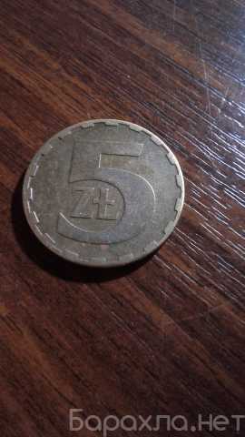 Продам: Польша 5 злотых
